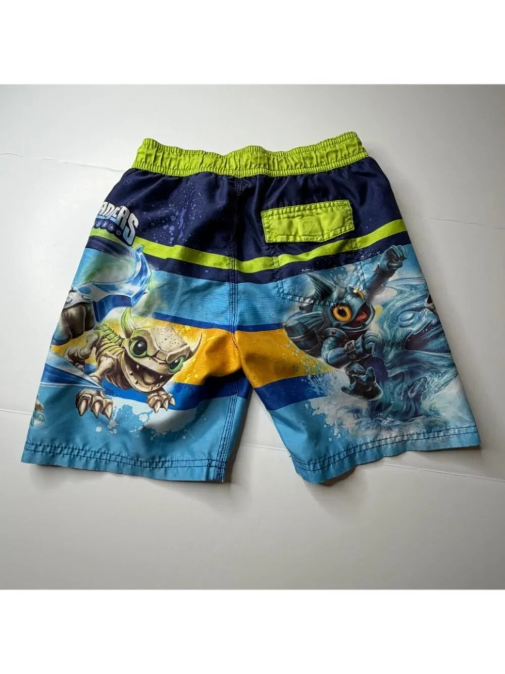 Skylanders Boys Swim Trunks Shorts Sz S 6/7